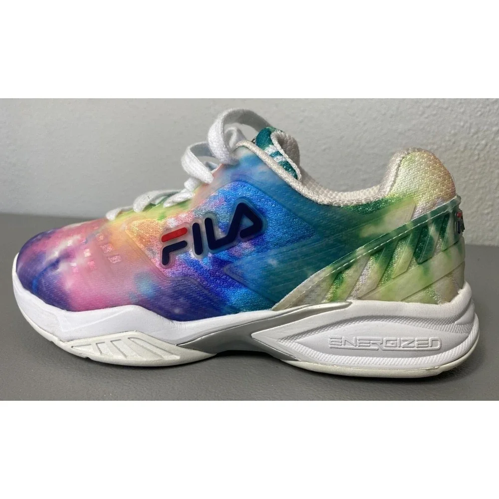 Fila Axilus 2 Energized Tennis Womens Multi Athletic Shoes Size 6 (5TM00626-78)